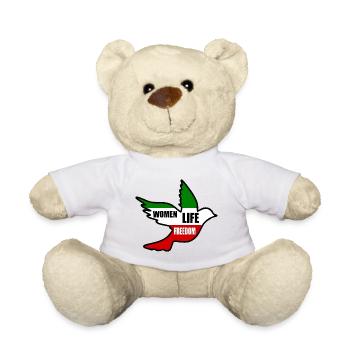 Women life freedom - Teddy Bear - white - Front