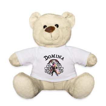 Dominatrix Mistress - Teddy Bear - white - Front