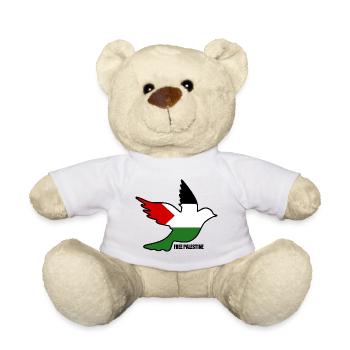 Free palestine - Teddy Bear - white - Front
