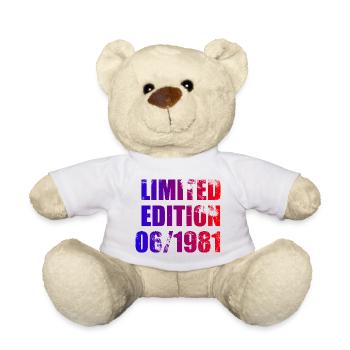 44e anniversaire Edition limitée 06/1981 - Nounours - blanc - Devant