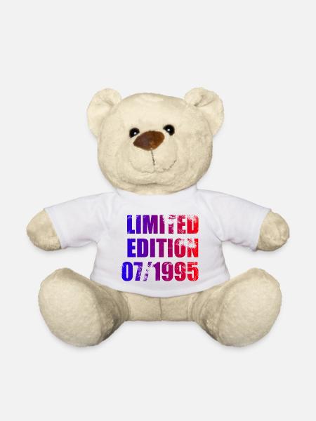 30. Geburtstag Limited Edition 07/1995 - Teddy - Weiß