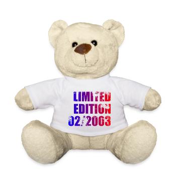 22e anniversaire Edition Limitée 02/2003 - Nounours - blanc - Devant