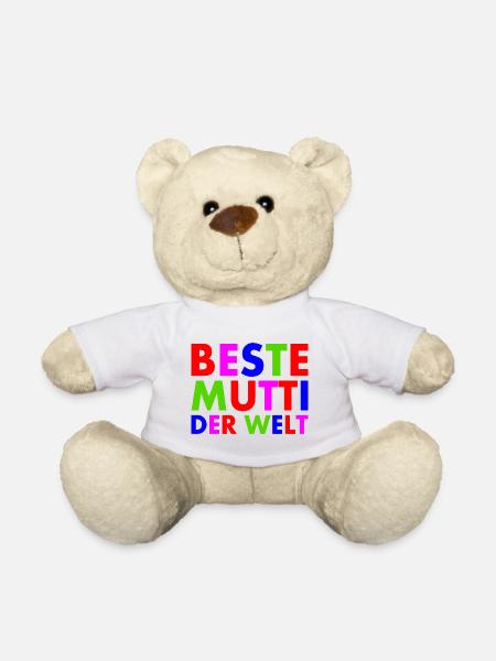Beste mutti der welt - Teddy - Weiß