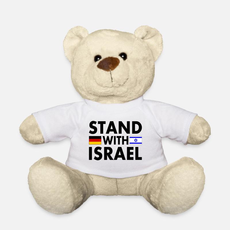 Stand with israel - Teddy - Weiß