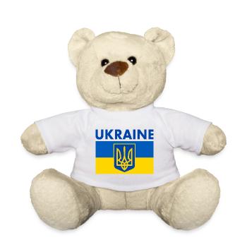 Ukraine - Teddy - Weiß - Vorne