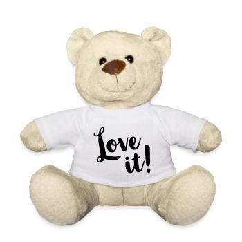 J’adore! - Nounours - blanc - Devant