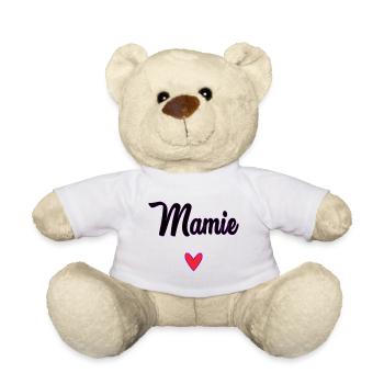 GRANNY. MOTHER'S DAY. HAPPY BIRTHDAY GRANDMA. I LOVE YOU - Teddy Bear - white - Front