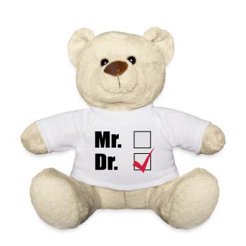 Doktortitel - Teddy - Weiß - Vorne