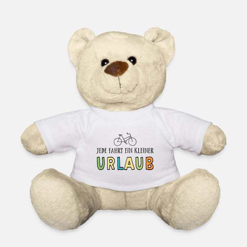 Radsport - Teddy - Weiß