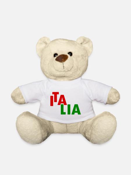 Italien flagge - Teddy - Weiß