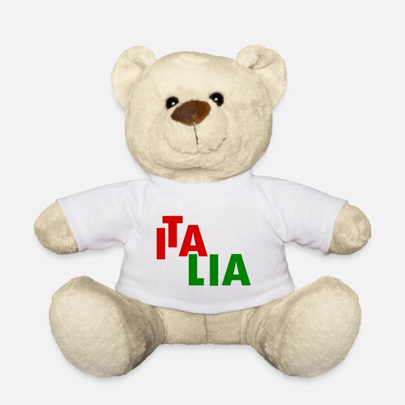 Italien flagge - Teddy - Weiß