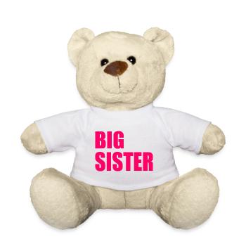 Big sister - Nounours - blanc - Devant