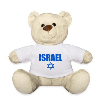 Israel - Teddy Bear - white - Front