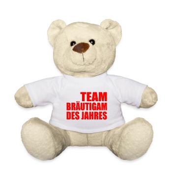 Team bräutigam - Teddy - Weiß - Vorne