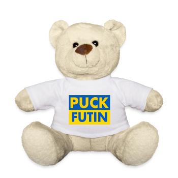 Puck futin - Teddy Bear - white - Front