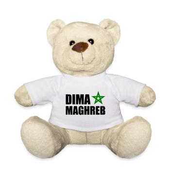 Dima maghreb - morocco - Teddy Bear - white - Front