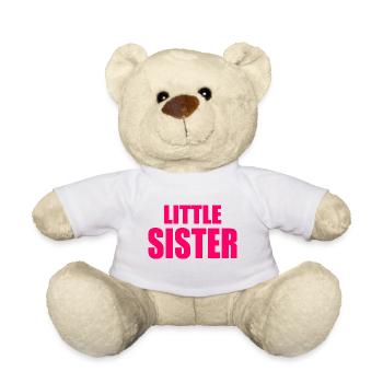 Little sister - Nounours - blanc - Devant