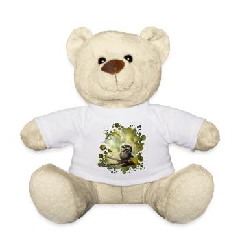 Kleine Eule - Teddy - Weiß - Vorne