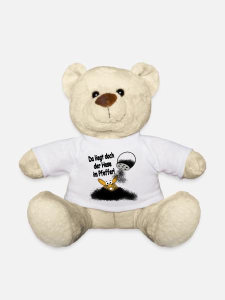 Hase im Pfeffer - Teddy - Weiß