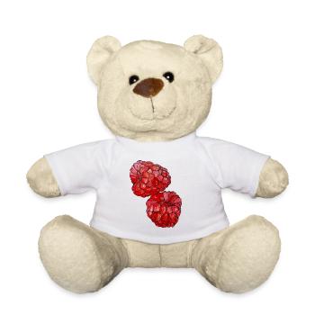 Himbeeren  - Teddy - Weiß - Vorne