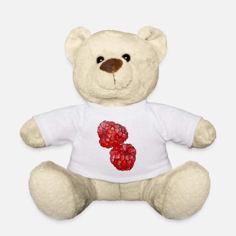 Himbeeren  - Teddy - Weiß