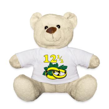 Petersilienhochzeit , Hochzeitstag (25) - Teddy - Weiß - Vorne