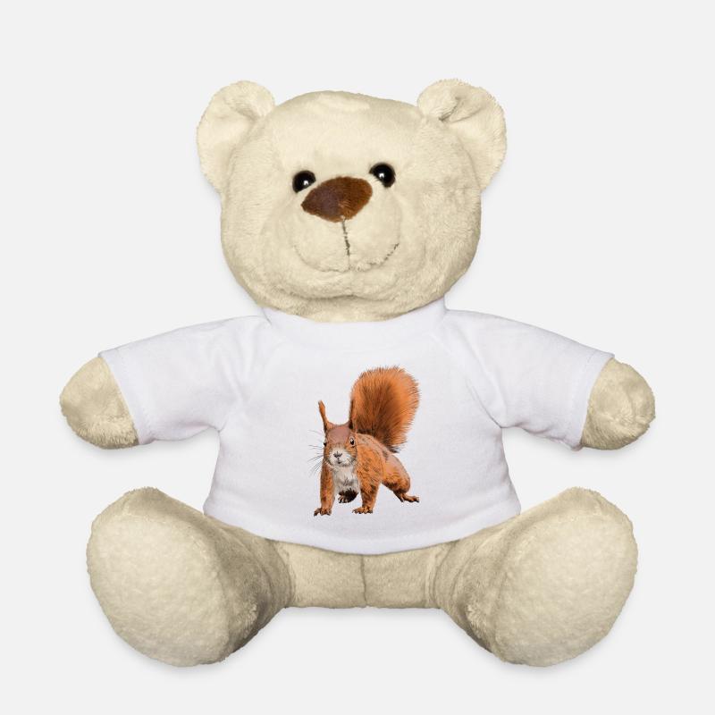 squirrel - Nounours - blanc