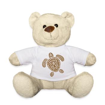 Hawaii Turtle - Teddy Bear - white - Front