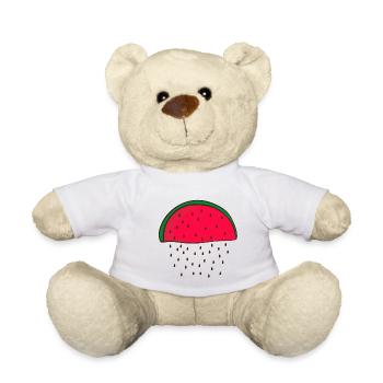watermelon - Teddy Bear - white - Front