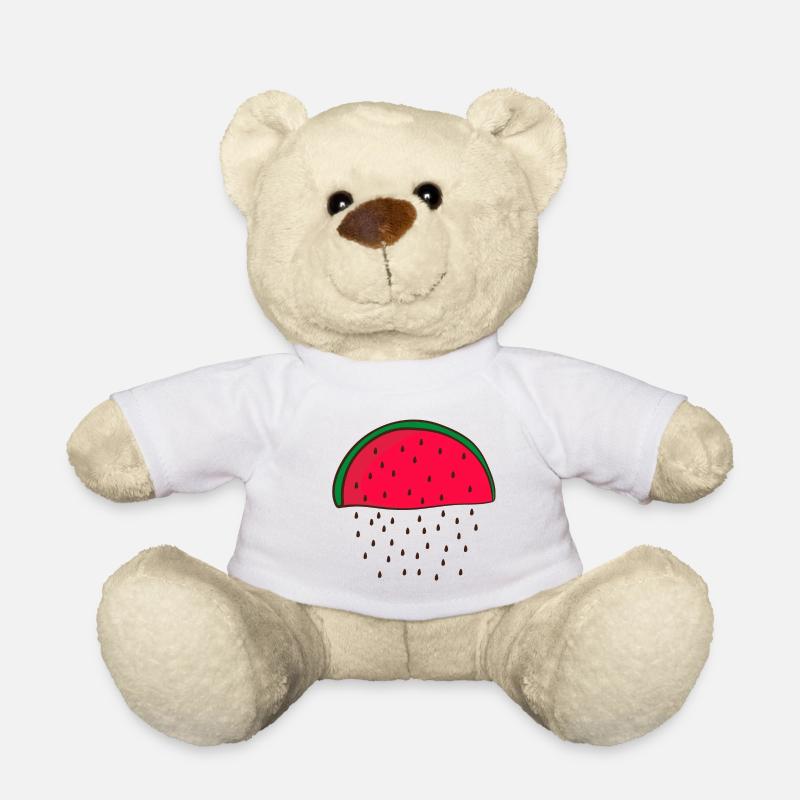 watermelon - Teddy Bear - white