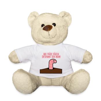 Lustige Sprüche - Teddy - Weiß - Vorne