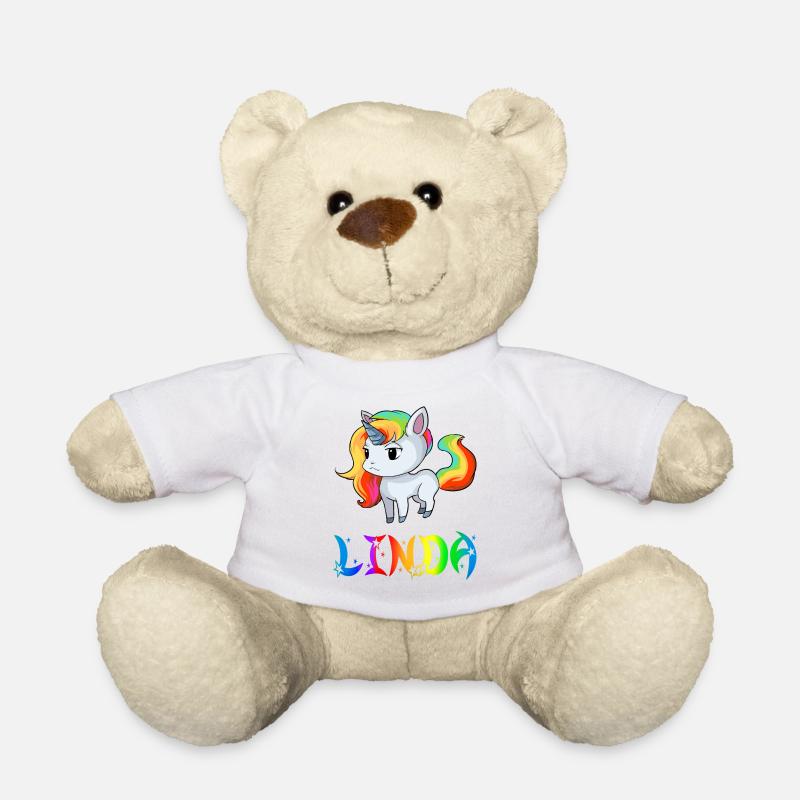 Linda unicorn - Teddy Bear - white