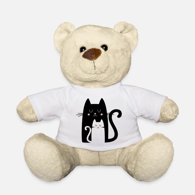Chatons - Nounours - blanc
