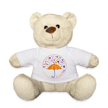 ICH LIEBE DICH - Teddy - Weiß - Vorne
