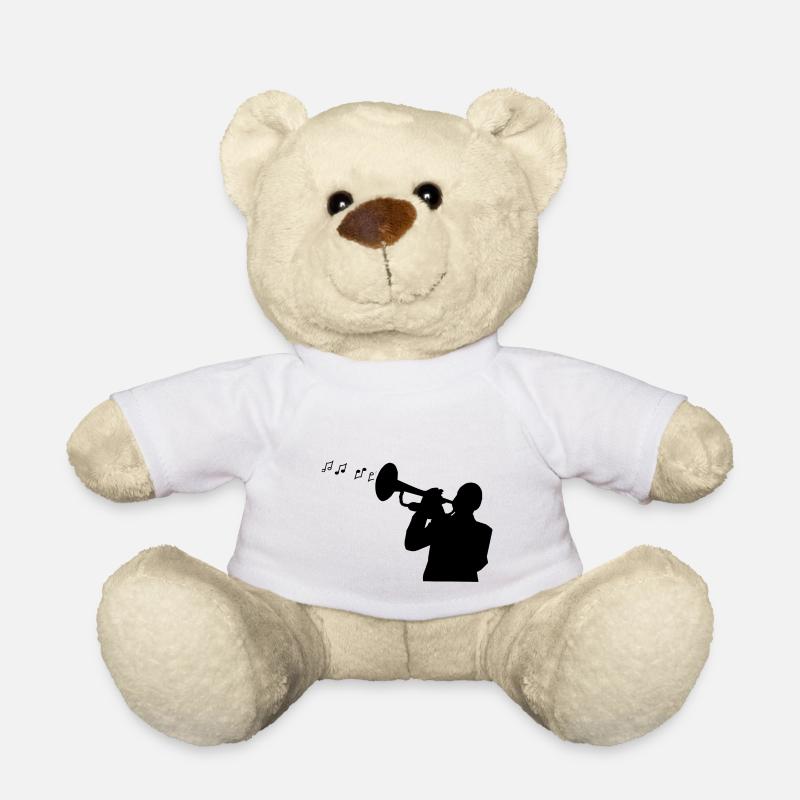Jazz-Musik - Teddy - Weiß