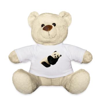 Panda - Teddy Bear - white - Front