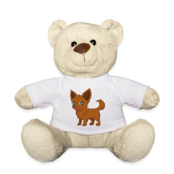 bande dessinée Chihuahua - Nounours - blanc - Devant