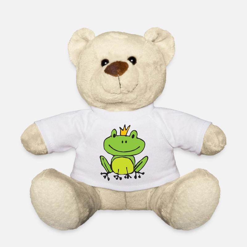 Grenouille ou prince ? - Nounours - blanc