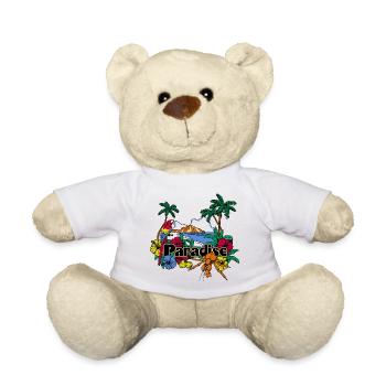 paradis 2 - Nounours - blanc - Devant