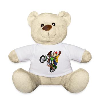 trialmoto_austria - Nounours - blanc - Devant