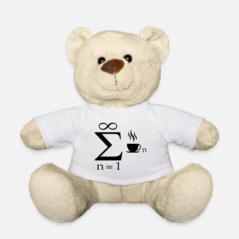 Mathematik ingenieur student geschenk witz kaffee - Teddy - Weiß