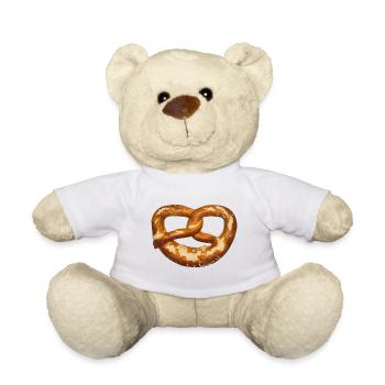 bayerische Bretze - Teddy - Weiß - Vorne