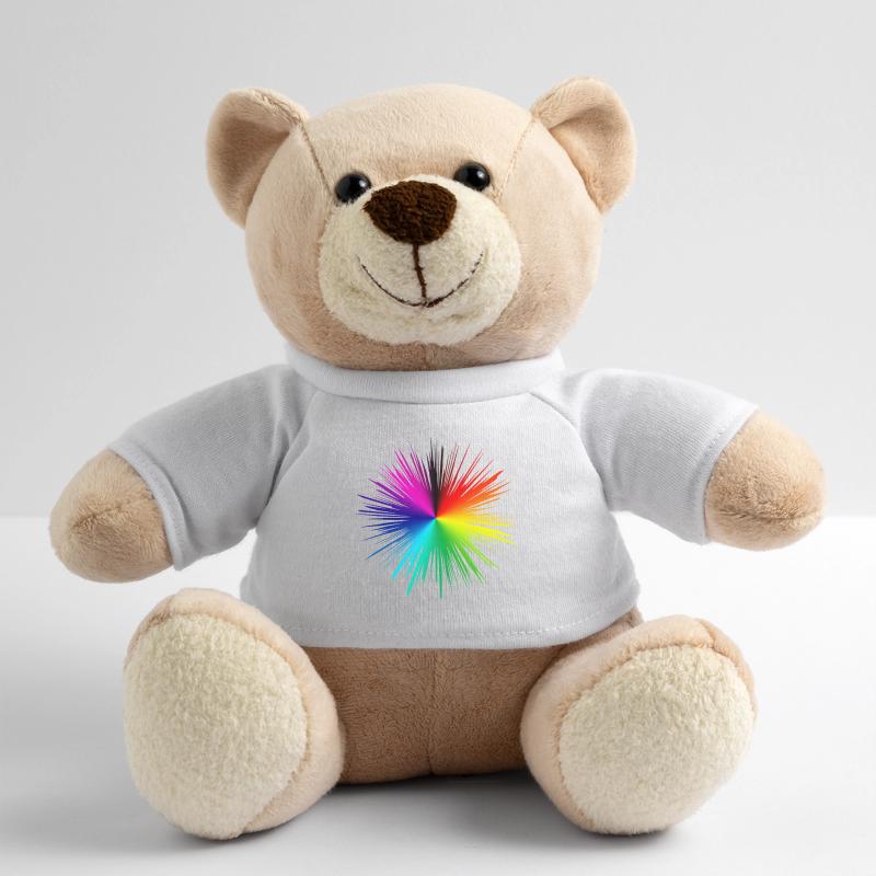 Explosion de couleur rafale radiale Nounours