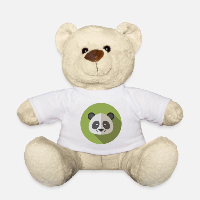 Panda de vecteur - Nounours - blanc