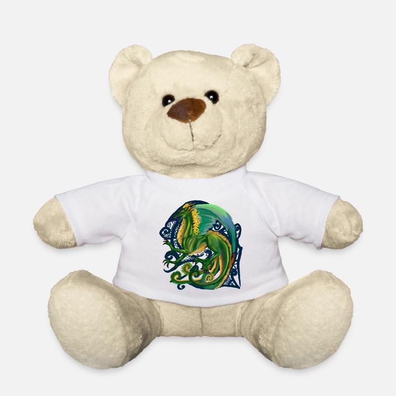 dragon - Nounours - blanc