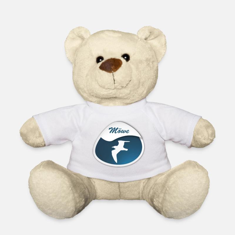 Möwe - Teddy - Weiß