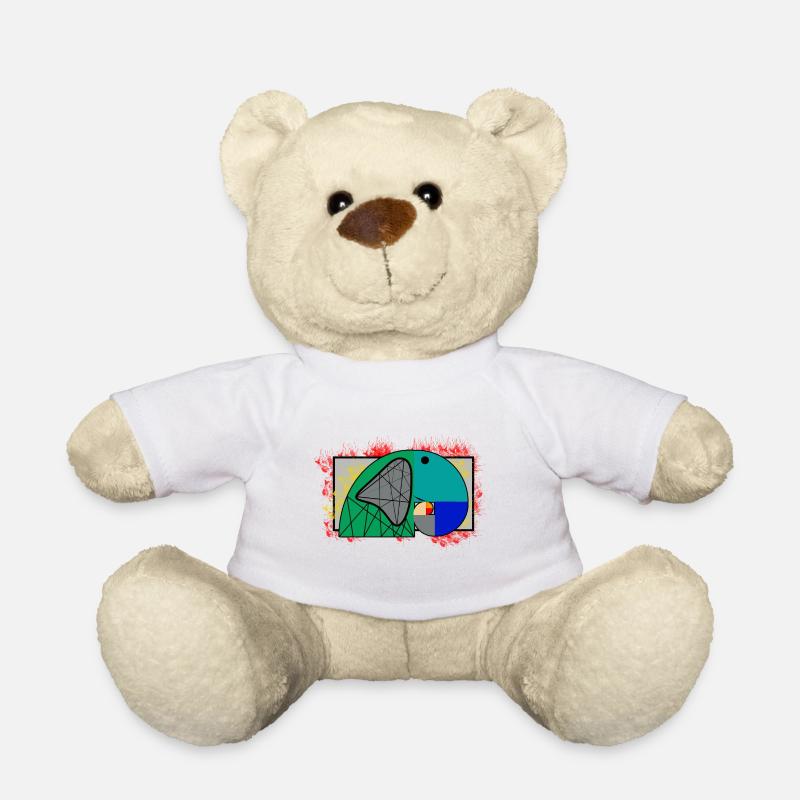 Fibonacci Spirale - Teddy - Weiß