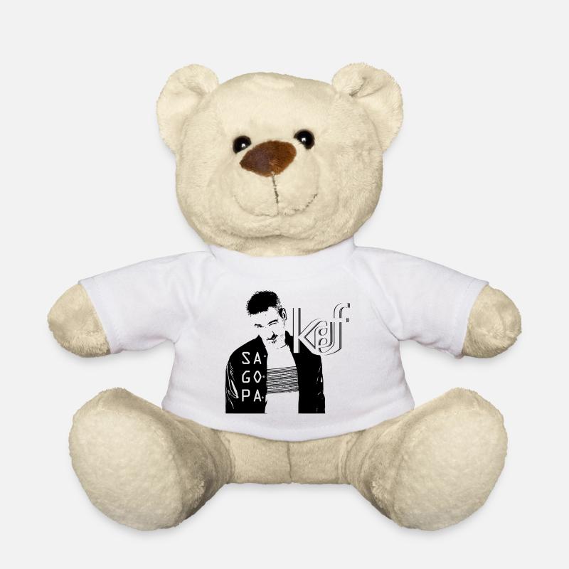 SAGOPA KAJMER - KAF KEF - Teddy - Weiß