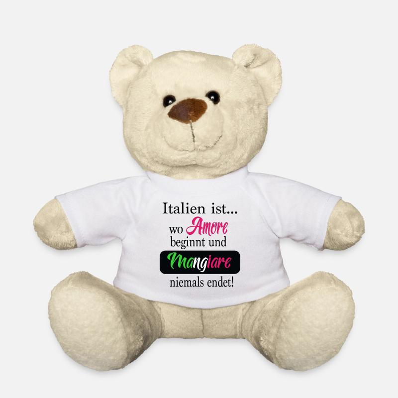 Italien ist... wo Amore beginnt - Teddy - Weiß