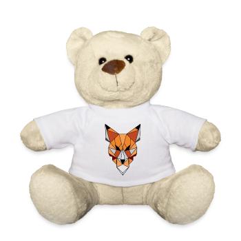 Geometrischer Fuchs - Teddy - Weiß - Vorne